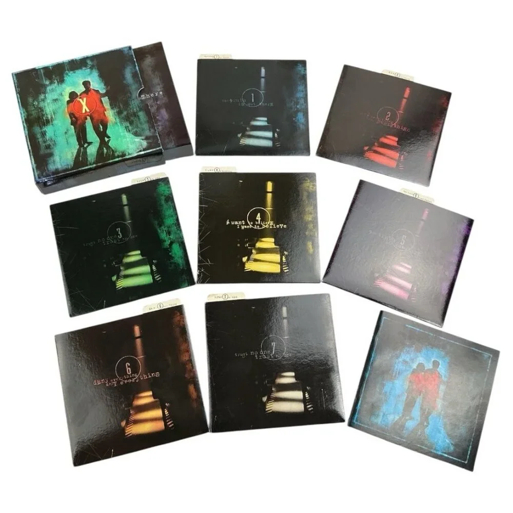 The X-Files: The Game (PC/Mac, 1998) • 7-Disc Set + Manual • Fox Interactive